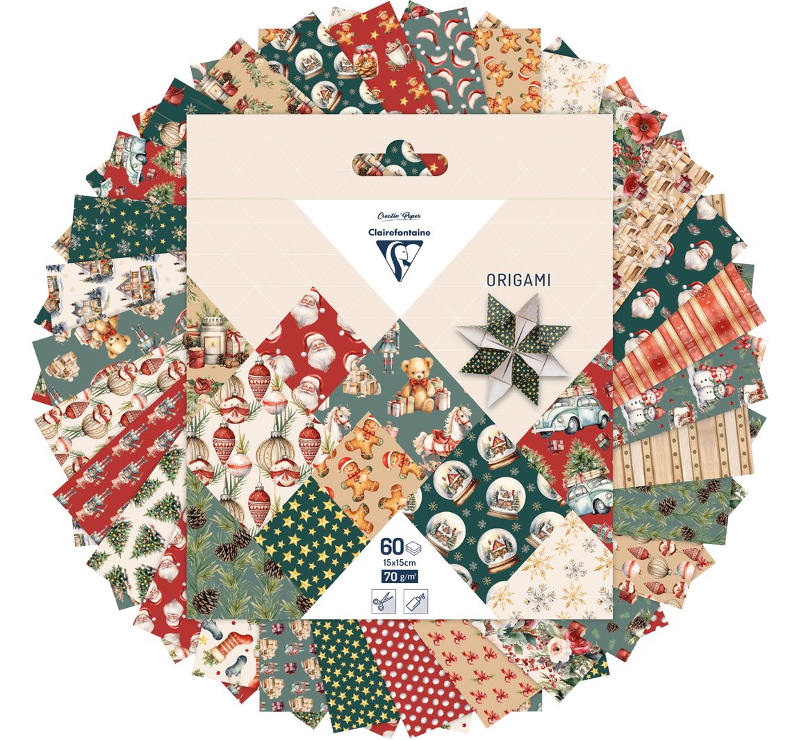 Vouwpapier "Kerstmis"