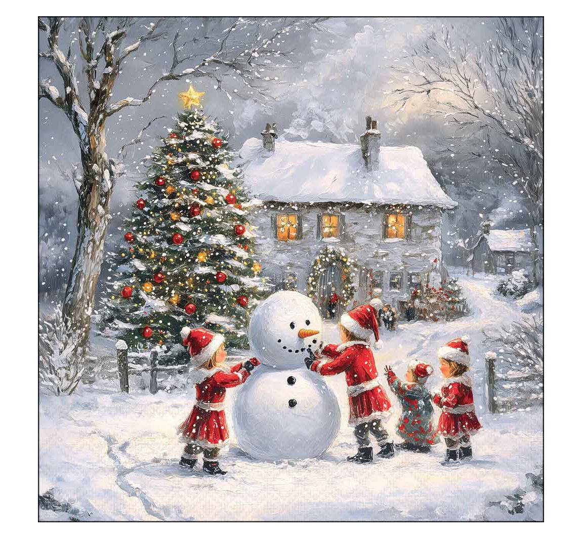 Servet "Winternostalgie"