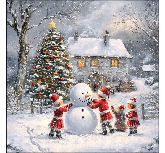 Servet "Winternostalgie"