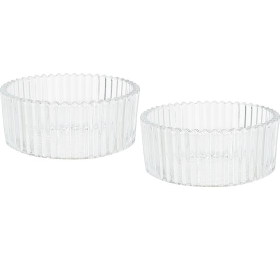 VBS Tealight holder "Maxi", ribbed