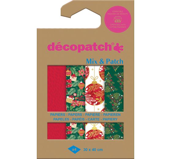 D&eacute;copatch Pocket Mix and Patch "Kerstmis Classic"