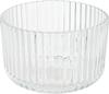 VBS Glazen kom, gegroefd, &Oslash; 12 cm