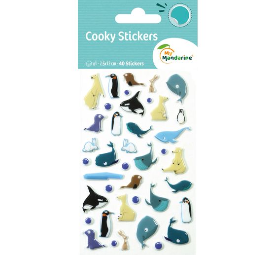Epoxy Sticker "Walvissen"