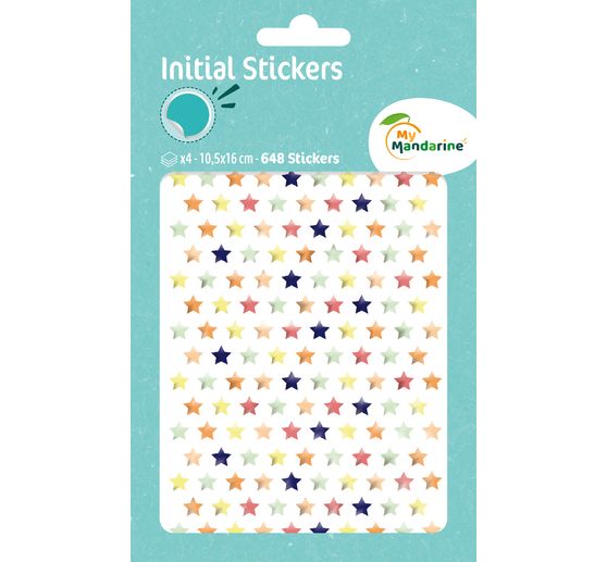 Sticker "Stars", 648 pieces