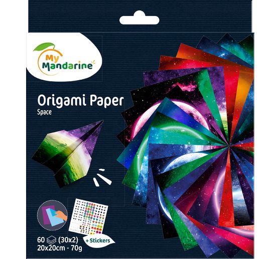 Vouwpapier assortiment "Space"