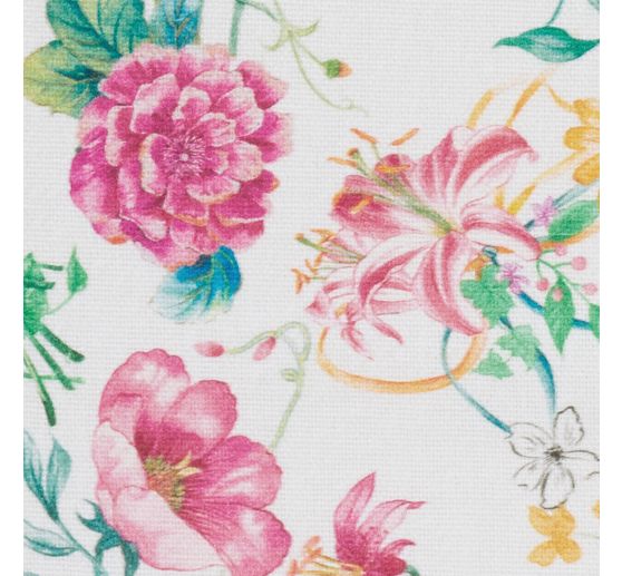 Katoenen stof "Blooms"