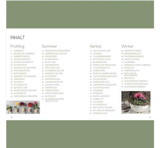 Book "Green DIY -Bastel- und Dekoideen mit Naturmaterial und Blumen"