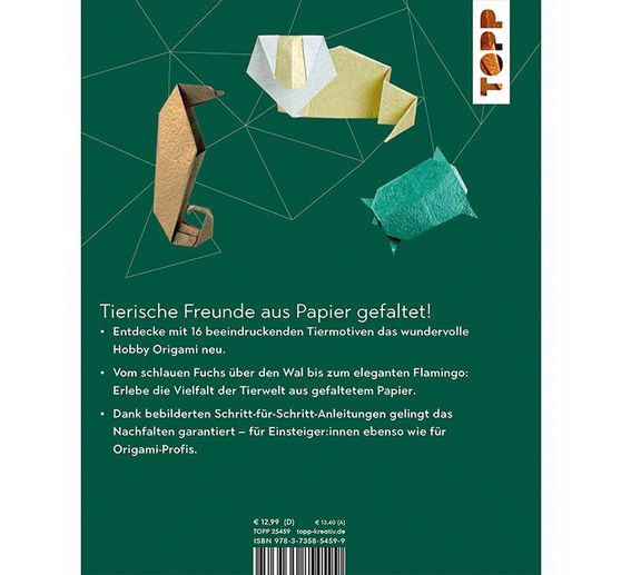 Boek "Faszinierende Origami-Tierparade"
