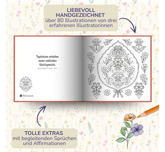 Book "Colorful World - Bl&uuml;tentanz"