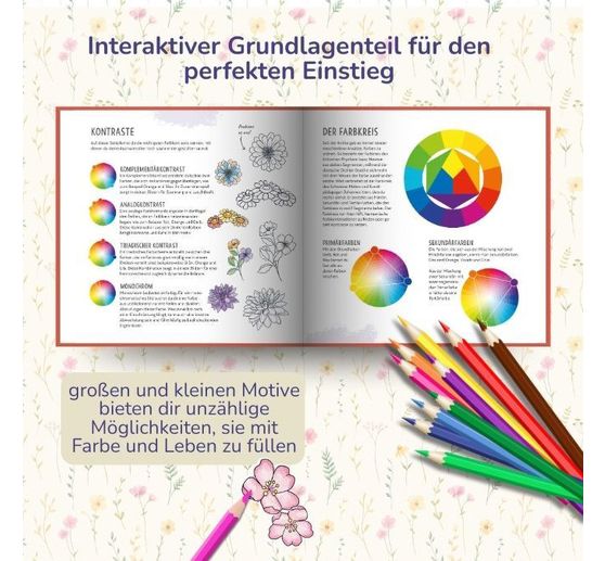 Book "Colorful World - Bl&uuml;tentanz"