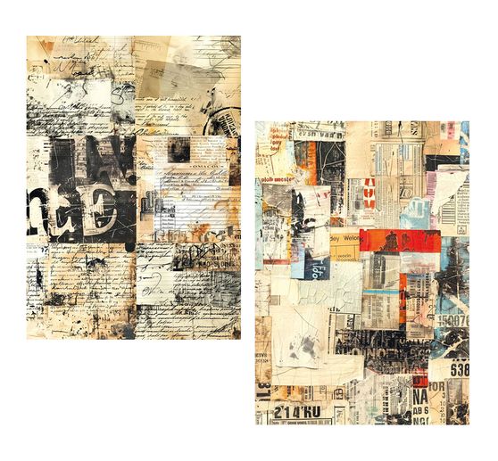 Ciao Bella Tissue paper set "Fragments of Time"
