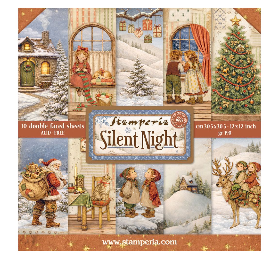 Stamperia Scrapbook blok "Silent Night"