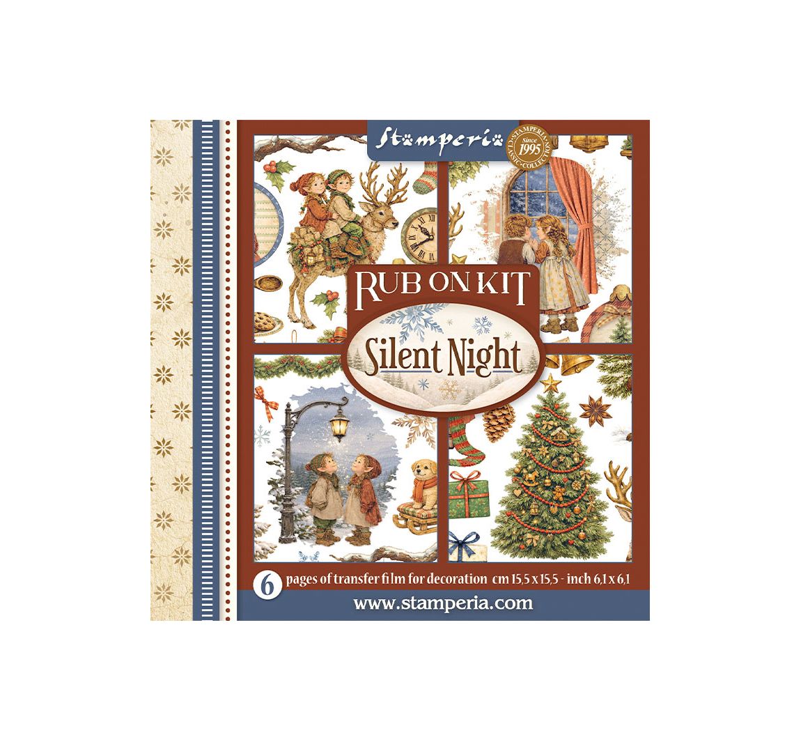 Stamperia Rub On assortiment "Silent Night"
