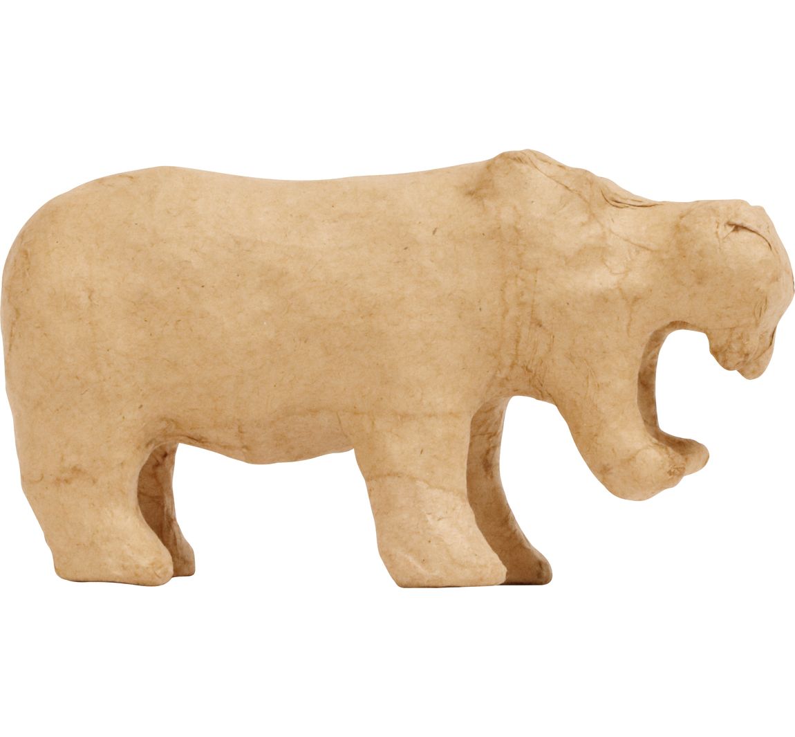 Nijlpaard, papier-maché