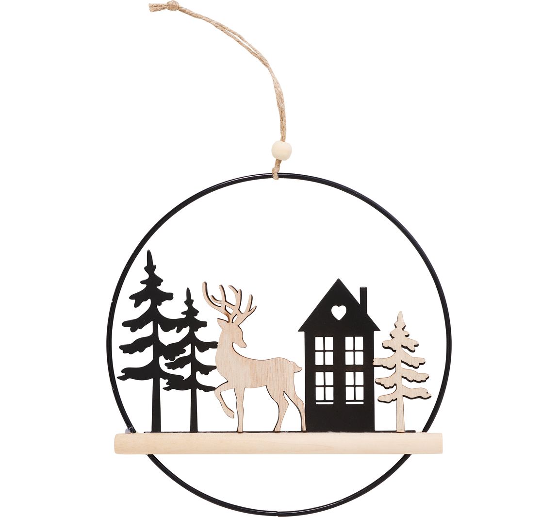 VBS Metalen ring "Winterlandschap"