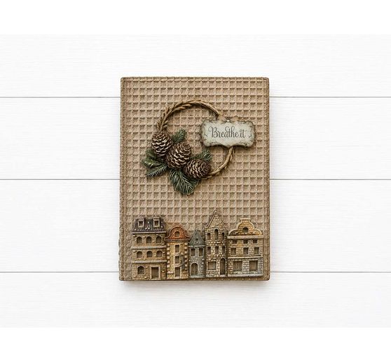 Stamperia Silicon vorm A5 "Christmas Village"