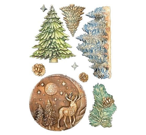 Stamperia Silicon vorm A5 "Winter Landscape"