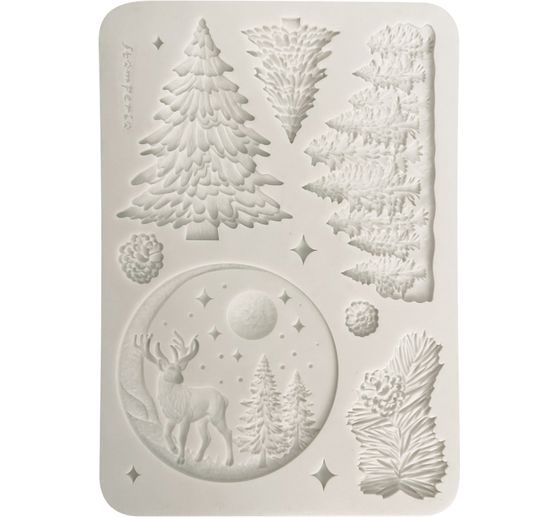 Stamperia Silicon vorm A5 "Winter Landscape"