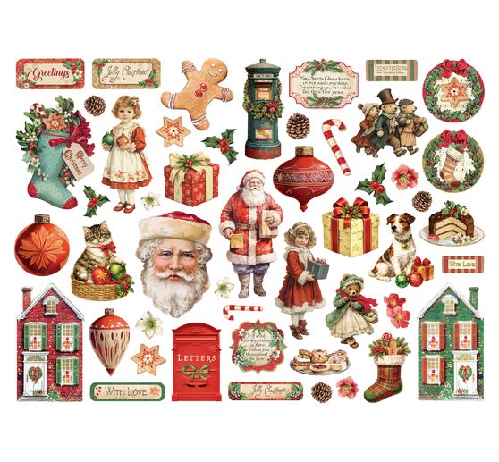Stamperia Stansmotieven "Classic Christmas"