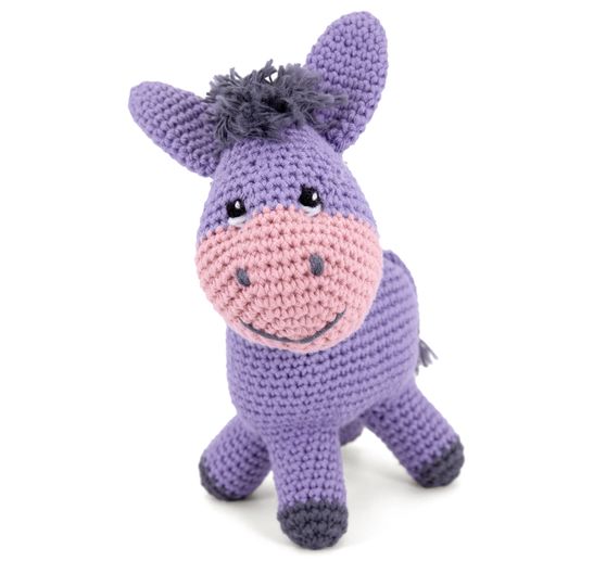 Gr&uuml;ndl Crochet set "Eddy the donkey"