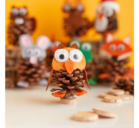 VBS Knutselset "Dennenappeldieren"