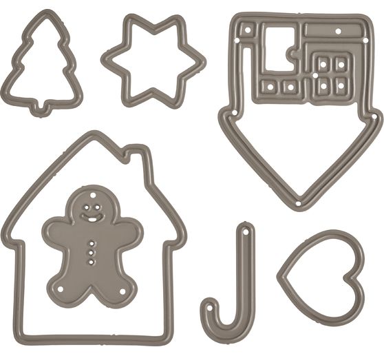 Ponssjabloon "Christmas Bakery"