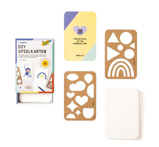 Blanco speelkaarten set