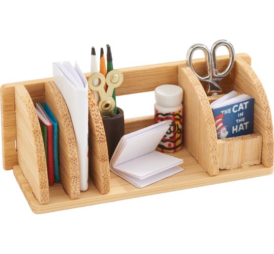 Miniature office shelf