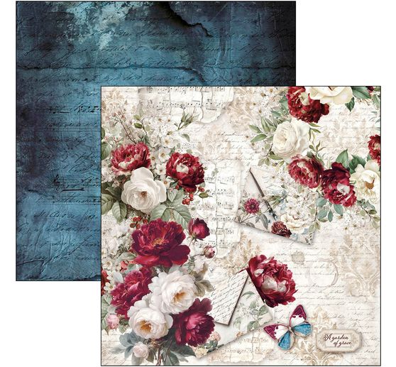 Ciao Bella scrapbookpapier "Bohemian Burgundy"
