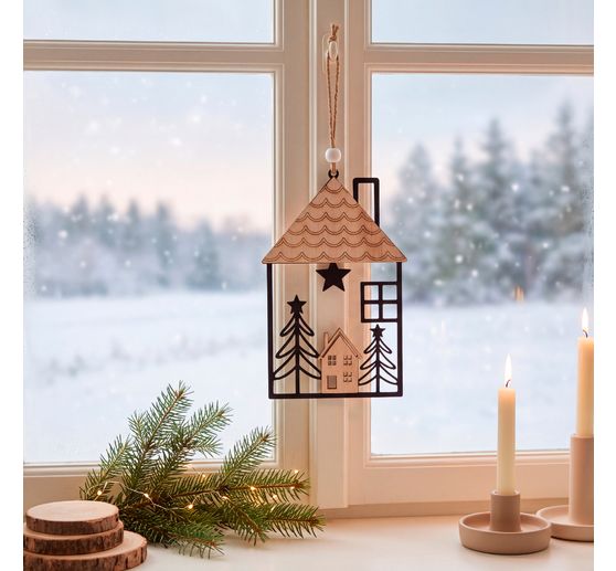 VBS Metalen hanger "Huis&ldquo;