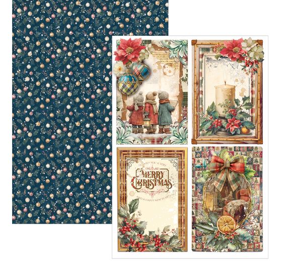 Ciao Bella papier set "Merry & Bright"