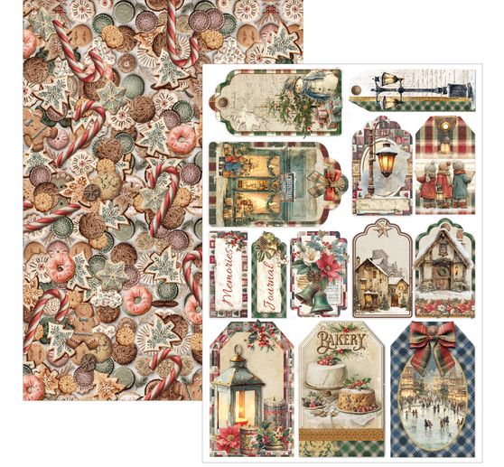 Ciao Bella papier set "Merry & Bright"