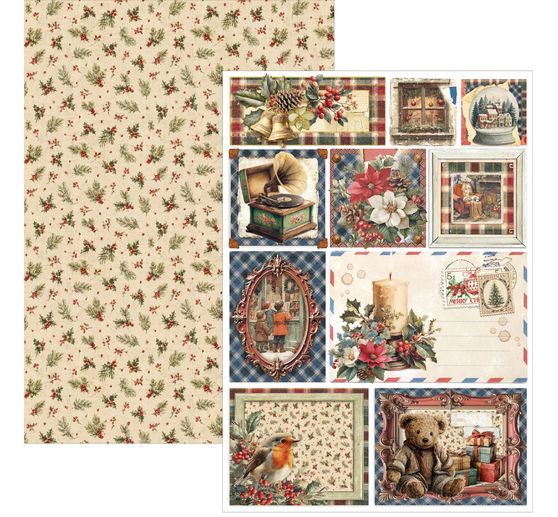 Ciao Bella papier set "Merry & Bright"