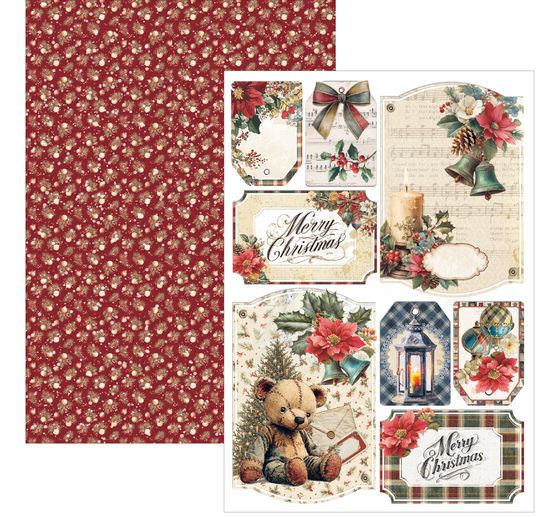 Ciao Bella papier set "Merry & Bright"
