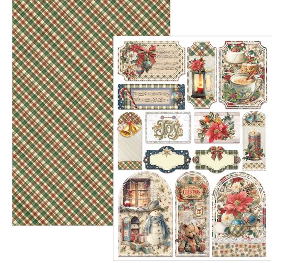 Ciao Bella papier set "Merry & Bright"