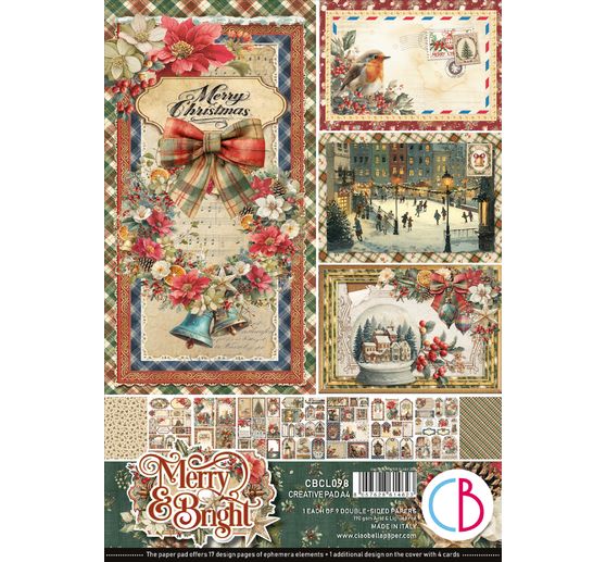 Ciao Bella papier set "Merry & Bright"