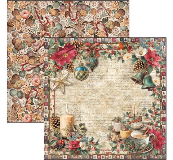Ciao Bella scrapbook papier "Merry & Bright"