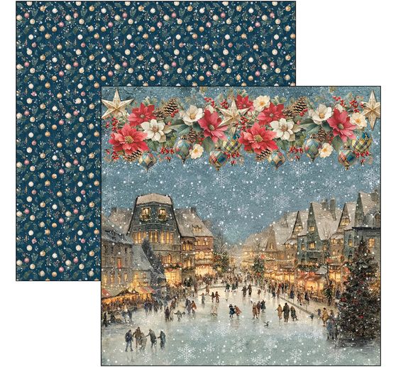 Ciao Bella scrapbook papier "Merry & Bright"