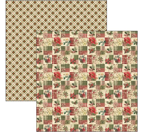 Ciao Bella scrapbook papier "Merry & Bright"