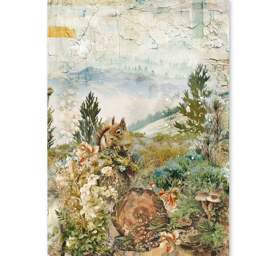 Ciao Bella motief strozijde assortiment "The Nature Journal", set van 8