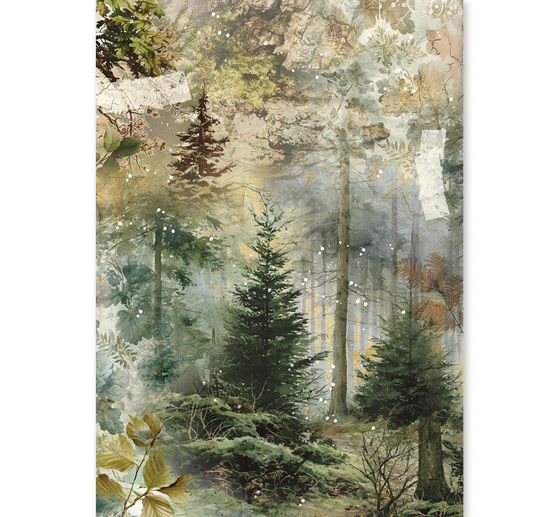 Ciao Bella motief strozijde assortiment "The Nature Journal", set van 8