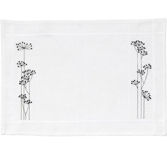 Borduurpakket getelde kruissteek "Placemats Grassen"