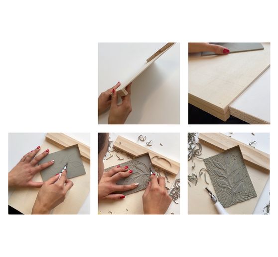 Rico Design Block holder for linoleum plate