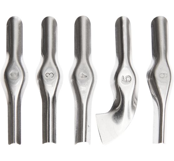 Rico Design Linoleum cutting tool, 6 parts