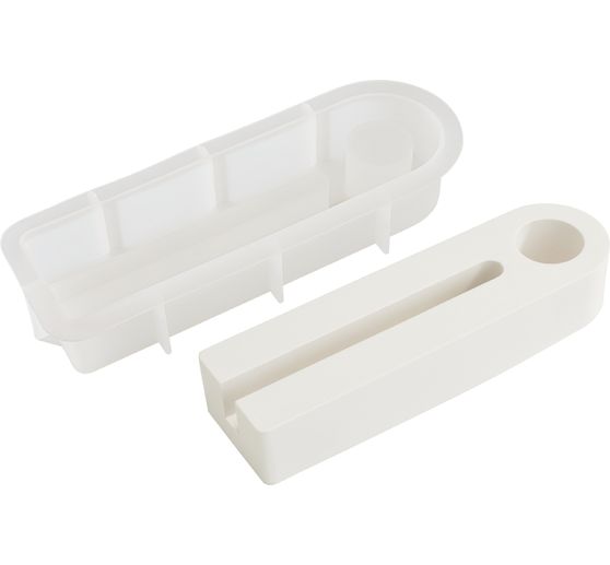 VBS Silicone mould "Candle holder" with plug edge