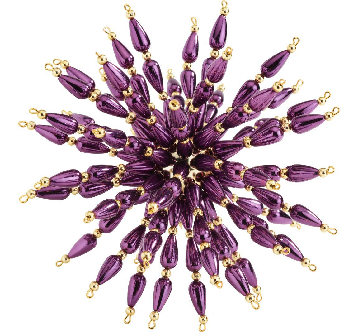 Complete set voor kralenster "Stella Viola"