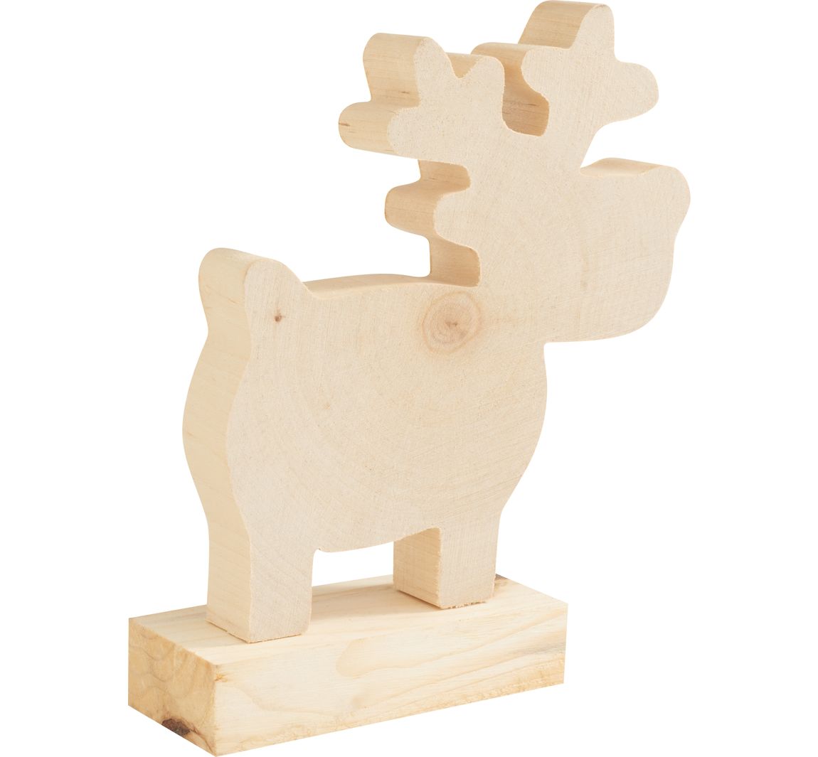 Houten figuur "Elchi"
