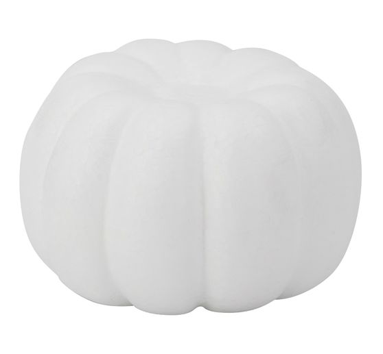 Piepschuim pompoen, 8 cm, 2 stuks