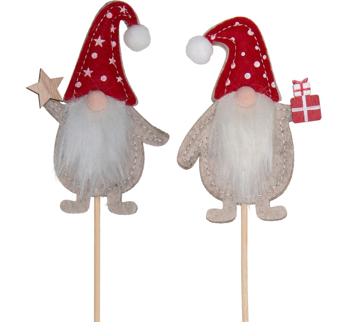 Vilten decoratiestekers "Kabouters"