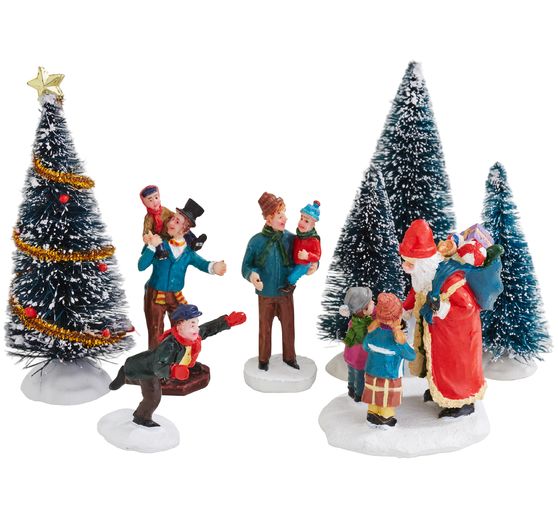 VBS Miniaturenset "Kerstmarkt&ldquo;